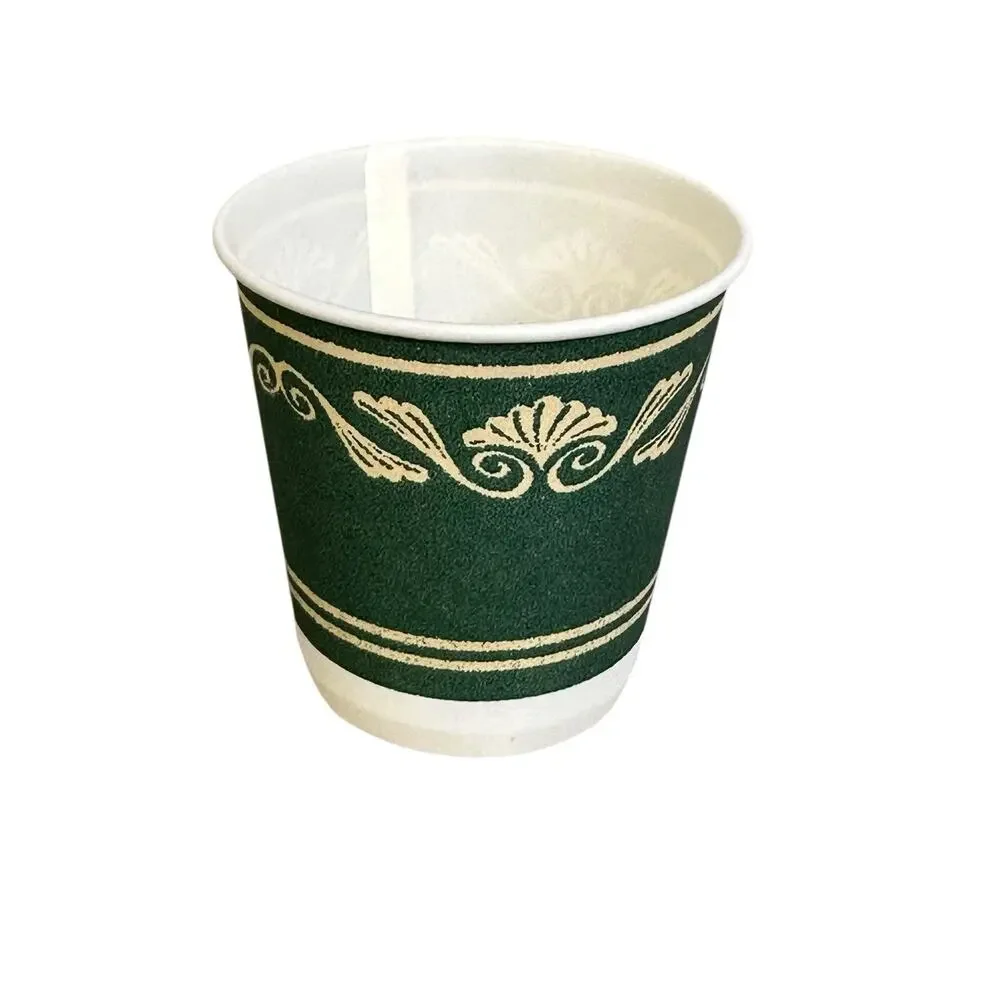 Dixie Bathroom Cups 3 oz Paper Cups Neoclassical Designs 64 count Vintage
